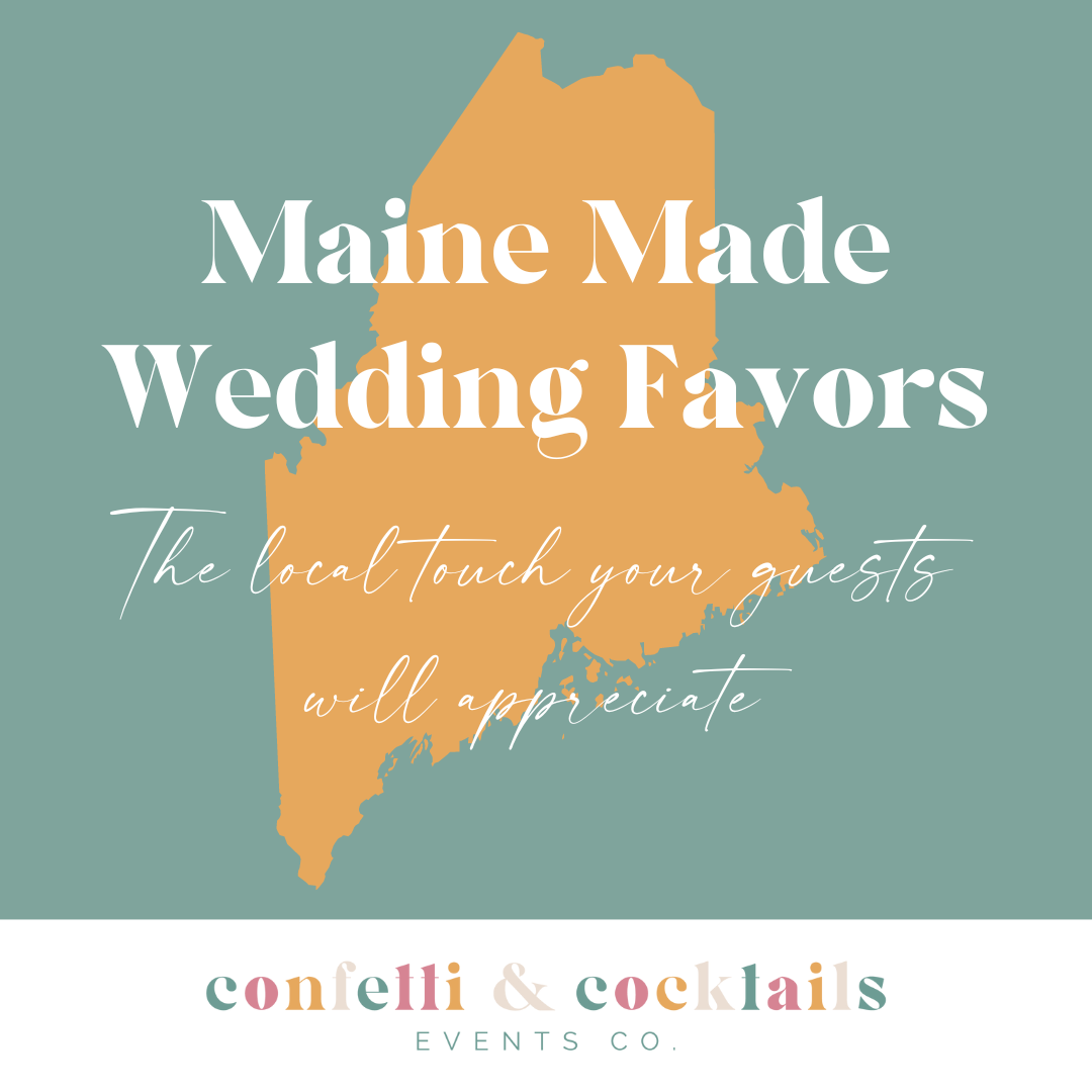 Maine Made Wedding Favors